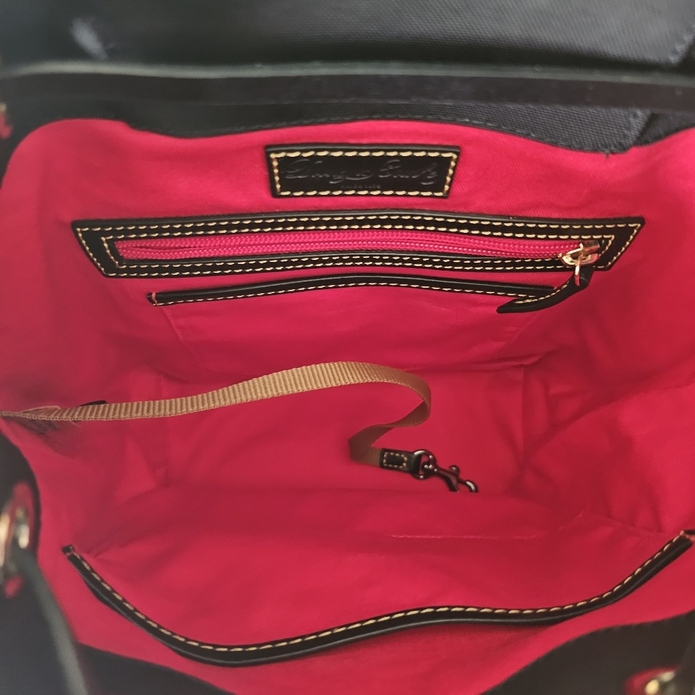 Dooney & Bourke Nylon Drawstring Backpack - Picture 8 of 11